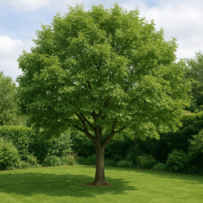 Bild eines Gartenbaum, erstellt mit ChatGPT